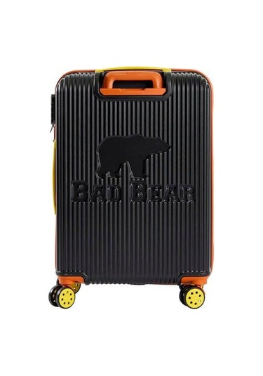 Bad Bear Logo Suitcase 23.01.80.002s Siyah Orta Boy Valiz 64lt Siyah