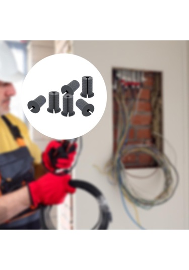 Homyl 6 Adet Kablo Yönlendirme Grommet& 39 İ Starlink Gri