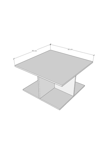 Asra Trend Orta Sehpa - Os002 Retro Taş