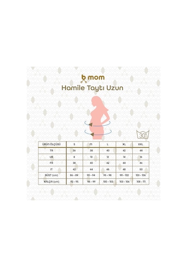 Bmom Hamilelik Ve Lohusalık Uzun Taytı 001