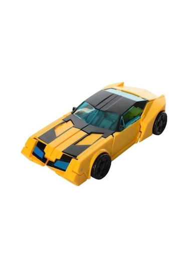 Oyuncak Robota Dönüşen Metal Transformers Robot Bumblebe Ve Optimus Prime Araba 2'li Set 20 Cm Kırmızı