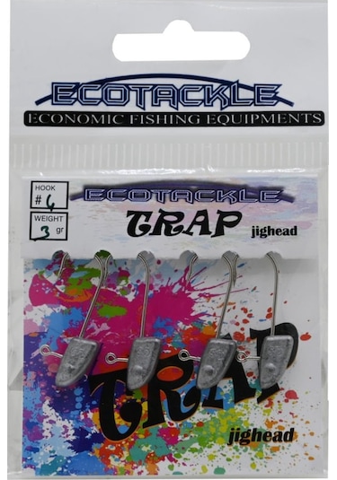 Ecotackle Trap Lrf Jıghead 4p