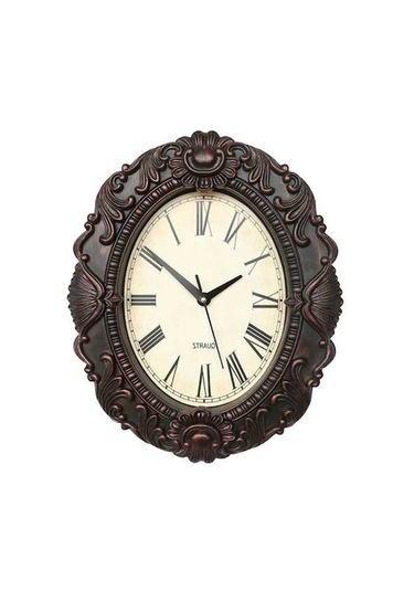 Pazly Suntek Siyah-bakır Siyah Sessiz Saatleri Saati Duvar Dekoratif Bakır 14'' & Kj Çok Renkli