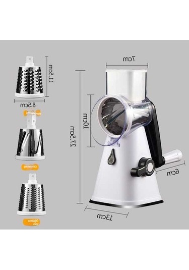 Pazly Mutfakçok Fonsevonlu Tel Dilimli Silgi Beyaz, Pratik Mutfak Aleti Beyaz
