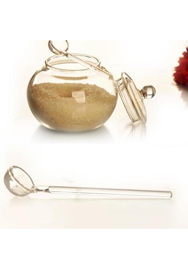 250 Ml Cam Kavanozlar Cam Topları Cam Kavanoz Gözlük Jar Şeker Kase Şeker Ev Mutfak Kristal Şeker Ve Amp Krema Tencere 3 Kaşık Klipsli