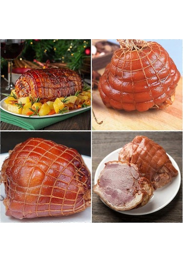 5m Et Filesi Rulosu, 18 Numara, Füme Et, Tavuk, Jambon, Et Şarküteri, İp, File Rulosu, Sarma Filesi, Sığır Eti Filesi Rulosu