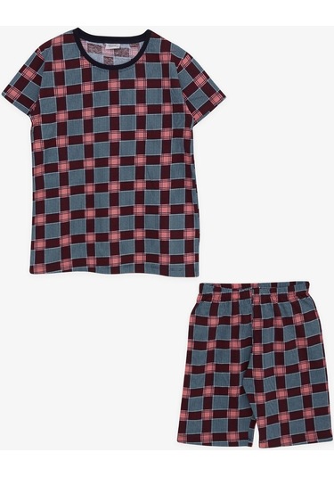 Breeze Kız Çocuk Şortlu Pijama Takımı Ekose Desenli 10-14 Yaş, Karışık Renk-karışık Renk Çok Renkli