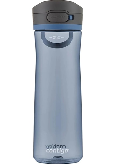 Contigo Jackson 2.0 720 Ml Su Şişesi Tek Tuş Açılır Kapak, Sızdırmaz, Bpa Sız Mavi mavi