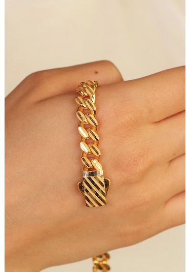 Ajda Gurmet Altın Bileklik Çok Renkli