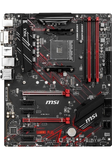 MSI B450 Gaming Plus Max AMD B450 4133 MHz (OC) DDR4 Soket AM4 ATX Anakart