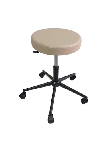 Konik Ayaklı Lüks Metal Tabure