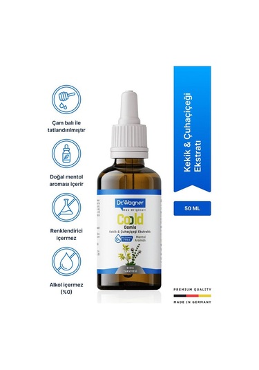 Dr. Wagner Coold Drop Kekik ve Çuha Çiçeği Ekstratı Gıda Takviyesi Damla 30 ML