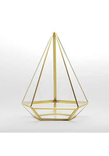 Cam Fanus Geometrik Teraryum Diamond