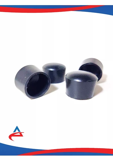 Alistek 22 Mm Pvc Ayaklık Koruyucu Kapakları - 16 Adet 178098822 Siyah