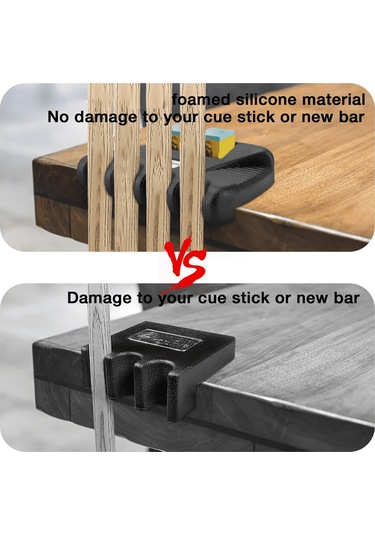 Youtek 4'lu Ağırlıklı Bilardo İstaka Askısı - Kaymaz Tabanlı, Taşınabilir