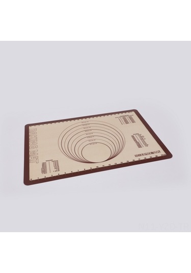 Yuntech01 Yüksek Sıcaklığa Dayanıklı Silikon Fırın Matı - Anti Yapışkan Yemek Dereceli, Hamur Yoğurma Ve Fırınlama İçin 40x60 Cm Diğer