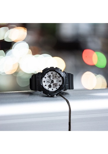 Casio Ga-100wd-1adr Kol Saati Metalik