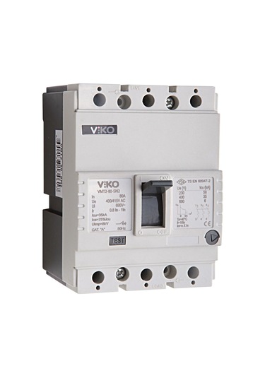 Viko 3x100 Amper 35ka Termik Ayarlı 70-100a Kompakt Şalter Vmt2-100-sn2