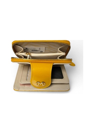 13x9x3 -matmazel Kadın Cüzdan-203210405 Hardal/bej