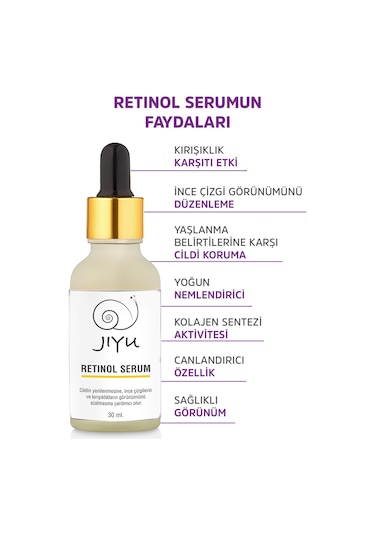 Jiyu   Cilt Yenileyici Retinol Serum 30 ML