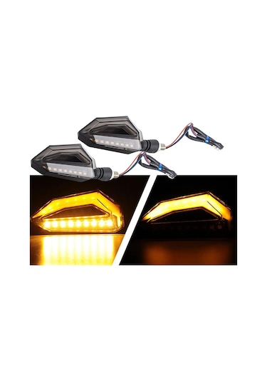 Motosiklet Amerikan Park Modüllü Yeni Nesil Led Sinyal Takımı