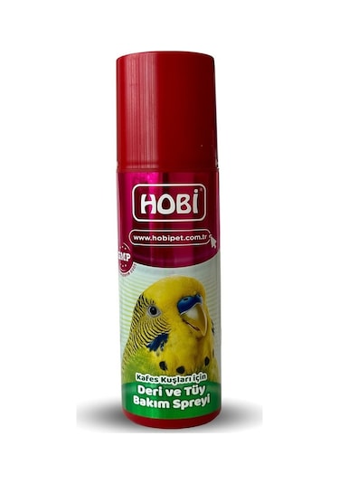 Hobi Kafes Kuşları İçin Deri ve Tüy Bakım Spreyi 200 ML