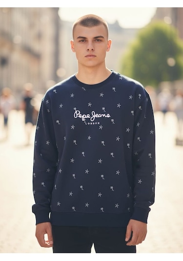 Retroworld Erkek Sweat Lacivert