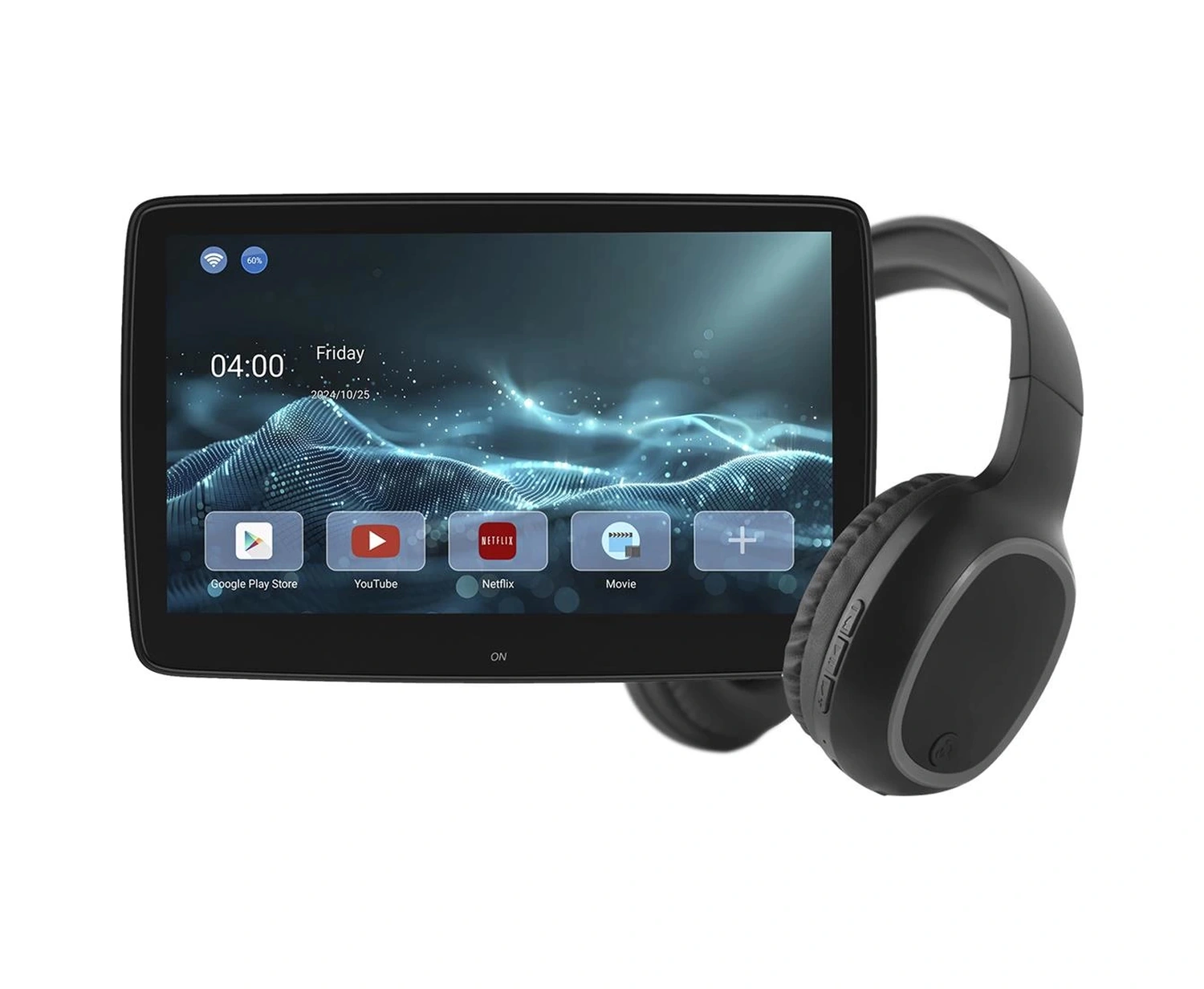 For-x Koltuk Arkası Android Tablet - Koltuk Arkası Multimedya Tablet Ekran - Koltuk Arkası Asılabile