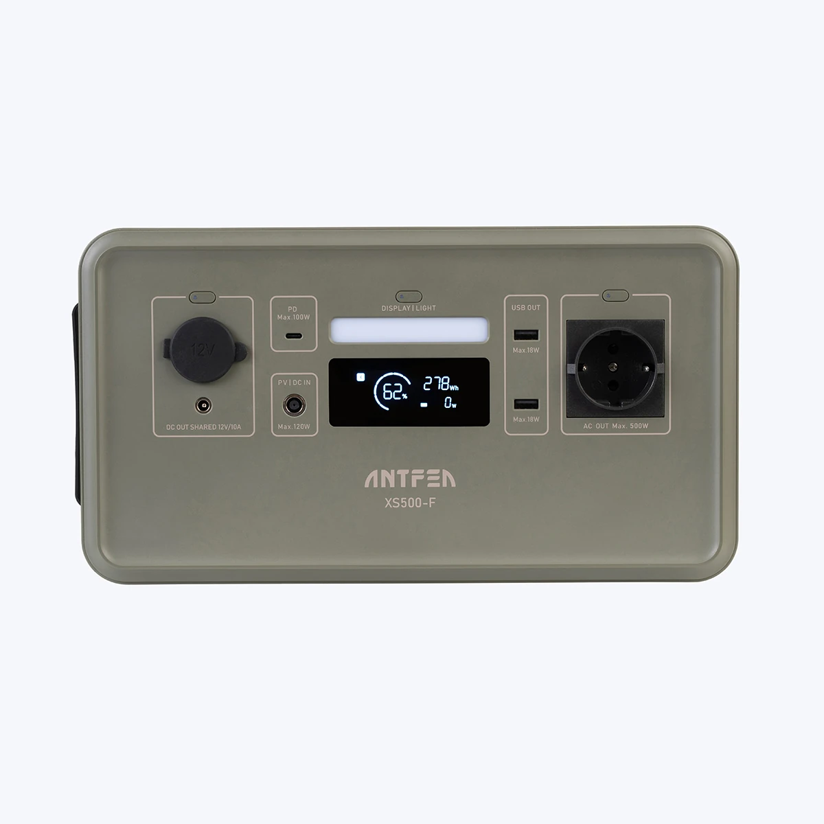 Antfea Xs500f Taşınabilir Güç Sistemi Gri 500w Mini