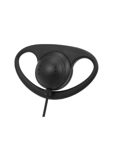 Electric Kask Telsizi İnterkom Kulak Kancalı Kulaklık Siyah K Head P109-pk01-g4 Kenwood, Baofeng, Retevis Uyumlu 34g, Evrensel Model
