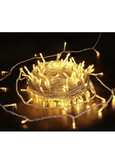 10 Metre 100 Ledli Fişli Led Işık Günışığı Dekor Lambası Yılbaşı