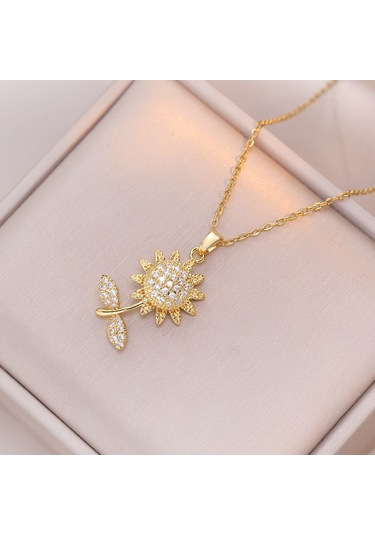 Bayan Kolye: Moda Estetiği Titanyum Çelik Kolye No.237 Çok REnkli