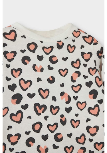 Defacto Kız Bebek Pijama Takımı Desenli Uzun Kollu Penye Üst Uzun Alt E9478a525auer233 Ekru Defacto Kız Bebek Pijama Takımı Desenli Uzun Kollu Penye Üst Uzun Alt E9478a525auer233 Ekru
