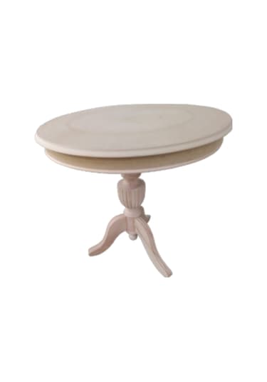 Fiskos Baba Ayak Model Parlak Ihlamur Ağacı Ayak Ham Mdf Tabla