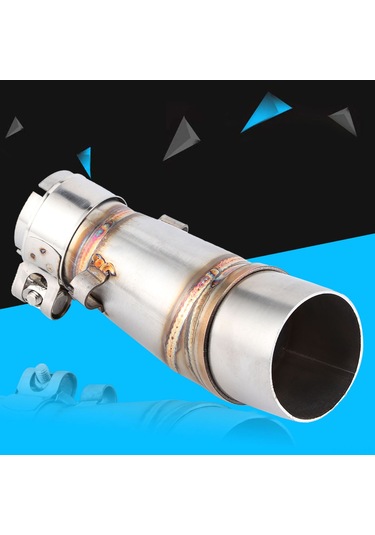 Lemestar Z250 Ninja 250 300 2013-2016 İçin Paslanmaz Çelik Akustik Ekzos Orta Boru - Isı Ve Korozyon Dayanıklı, Performans Artırıcı