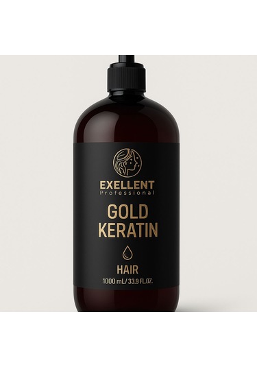 Exellent Profesyonel Gold Keratin