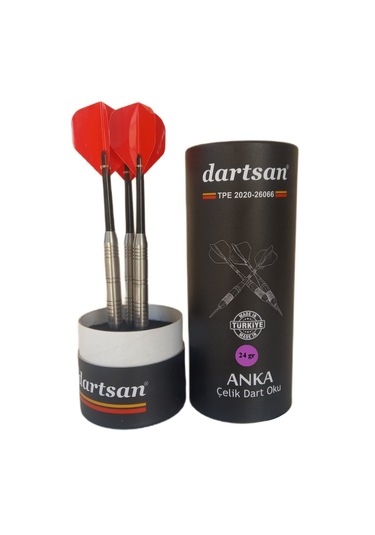 Dartsan-anka Ilk Türk Malı Çelik Dart Oku 24gr