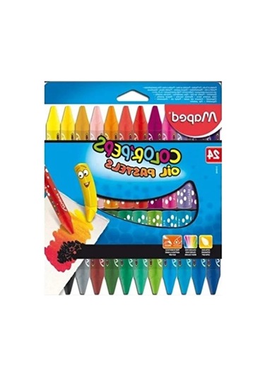 24'lü Yağlı Pastel Boya Seti 0