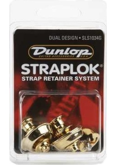 Jim Dunlop Straplok Dual Design Gold Askı Kilidi
