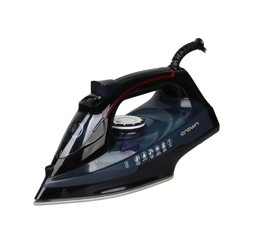 Crown Crw-7206 2200w Seramik Tabanlı Buharlı Ütü Mavi