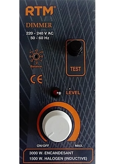 Rezistans Kontrol 1000 Watt 5 Amper