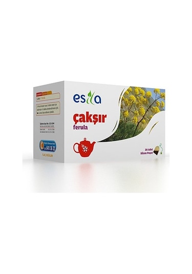 Esila Çakşır Çayı Süzen Poşet 20 x 2 G