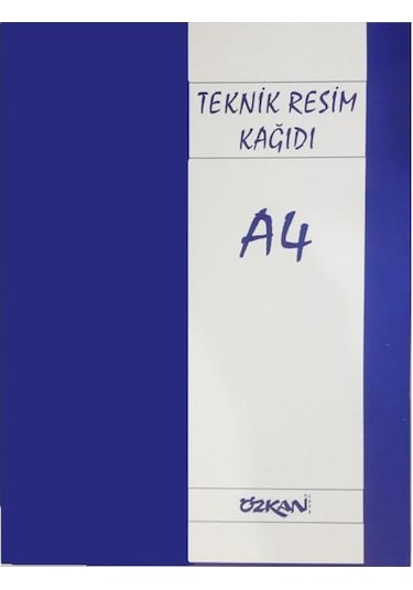 Özkan Teknik Resim Defteri  A4