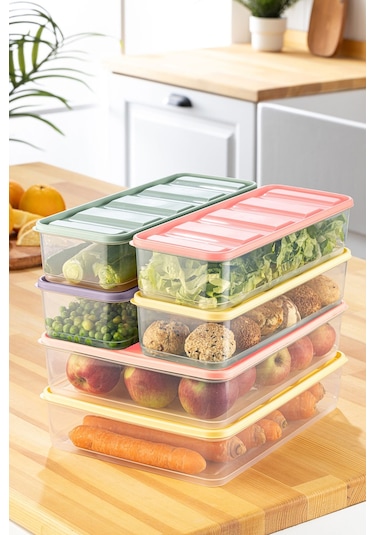 Karaca Stella 6'lı Buzdolabı Saklama Kabı