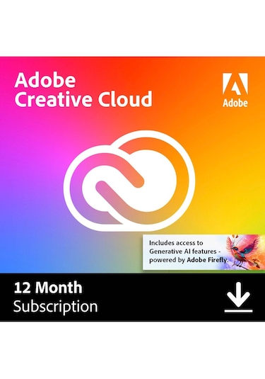 Adobe Creative Cloud 2025 Tüm Uygulamalar 1 Aylık Abonelik Kodu