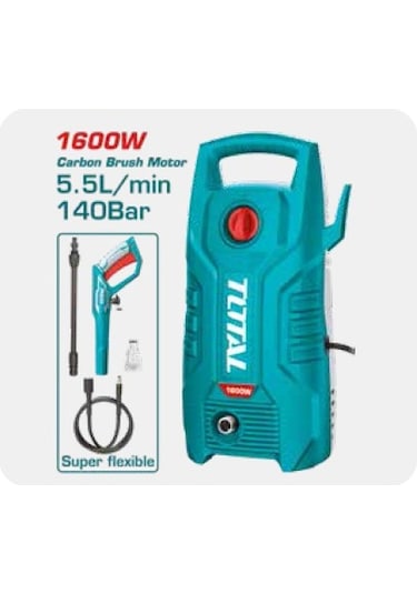 Total Yüksek Basınçlı Yıkama Makinesi 1600 W