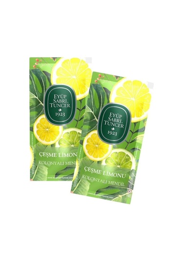 Eyüp Sabri Tuncer Kolonyalı Mendil Çeşme Limonu X 2