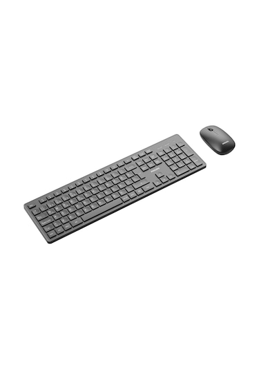 Philips SPT6318 Kablosuz Türkçe Q Klavye ve Mouse Seti Siyah