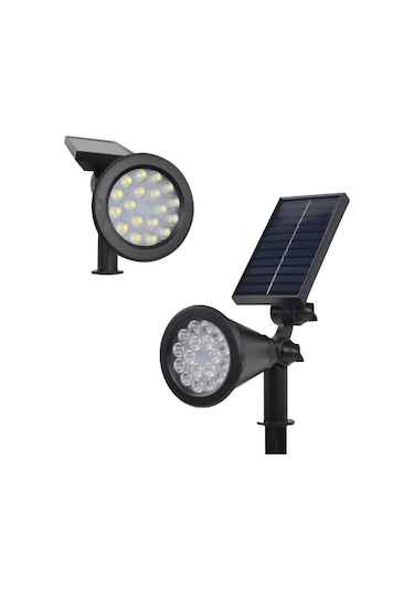 Forlife 18watt Solar Çim / Bahçe Aydınlatma Armatürü Rgb