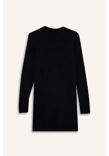 Defacto Regular Fit Bisiklet Yaka Yırtmaçlı Basic Düz Tunik H3431az25wnbk27 Siyah Defacto Regular Fit Bisiklet Yaka Yırtmaçlı Basic Düz Tunik H3431az25wnbk27 Siyah